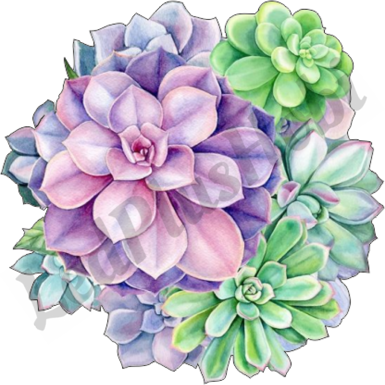 Renkli Çiçekli Ahşap Figür