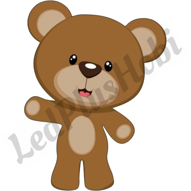 Ayıcık Ahşap Figür