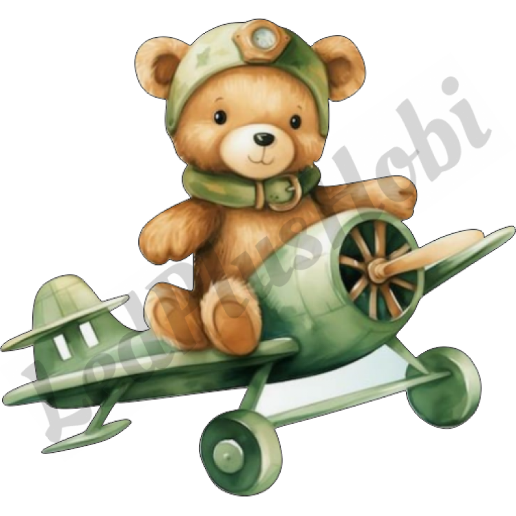 Ayıcık Ahşap Figür