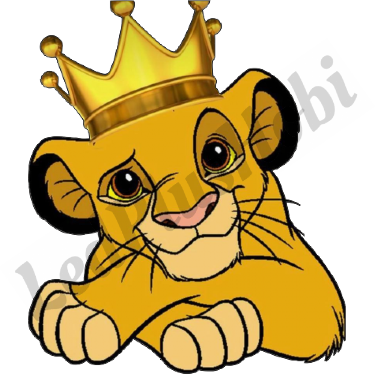 Aslan Kral Ahşap Figür