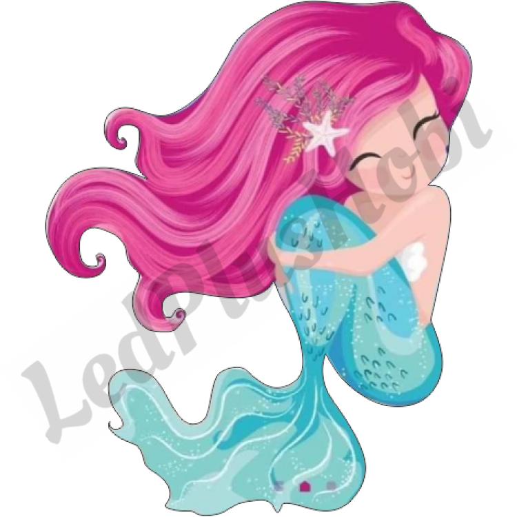 Deniz Kızı Ahşap Figür