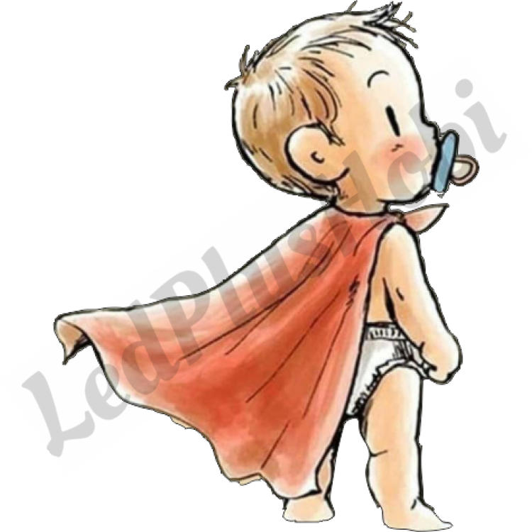 Pelerinli Bebek Ahşap Figür