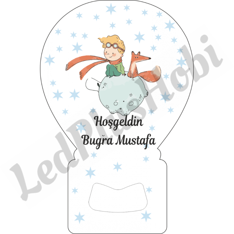 Yeni Doğan - Küçük Prens Temalı Balon Açacak Magnet
