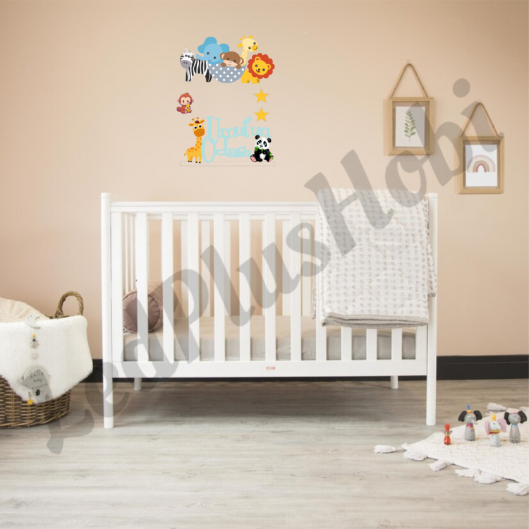 Safari Temalı Kapı/Duvar Süsü