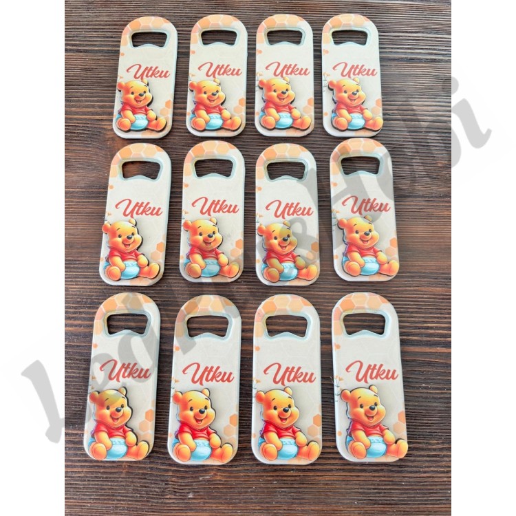 Ayı Winnie Figürlü Açacak Magnet