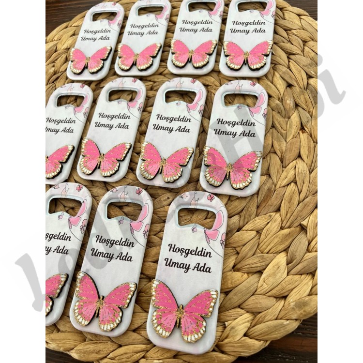 Kelebek Figürlü Açacak Magnet