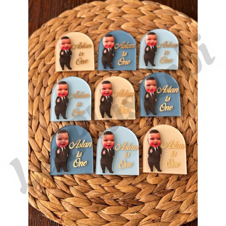 Çocuk Figürlü Pleksi Magnet